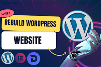 build, rebuild, redesign wordpress website design, business website development
