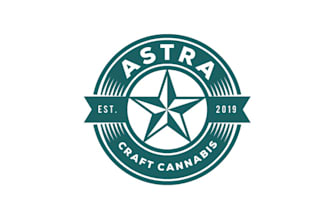 design eye catching craft cannabis badge logo