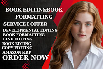 provide line or developmental edit romance scifi fiction nonfiction ya memoir