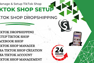 setup tiktok shop USA tiktok dropshipping, setup tiktok shop for non USA