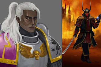 design fantasy characters for dnd and more