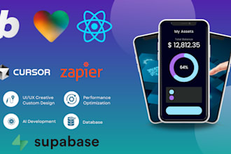build lovable ai, cursor ai, bolt new, shadcn ui supabase, next js, fix web app