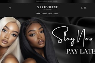 hair extension shopify store wix hair website dropshipping hair shopify store