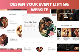 build a ticket website, event website, event management for event ticket sales