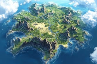 draw fantasy maps and city maps