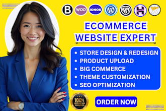 ecommerce website bigcommerce webshop godaddy wix ionos hostinger wordpress site