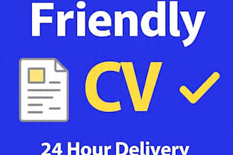 redesign ats CV and modern resume in 24 hours