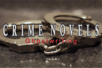 ghostwrite or rewrite crime, mystery, thriller, and romance sci fi novels