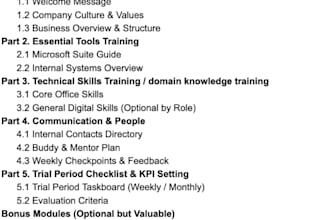 company onboarding I HR consulting I employee handbook I HR program