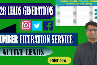 do lead generation for call center