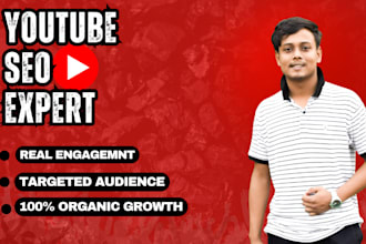 be your youtube  SEO expert and channel growth manager