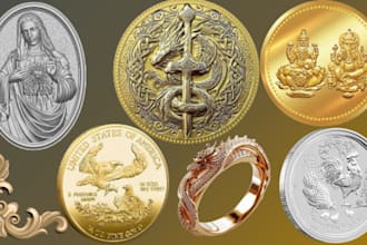 custom 3d coin model cnc medallion challenge coin 3d medals printable bas relief