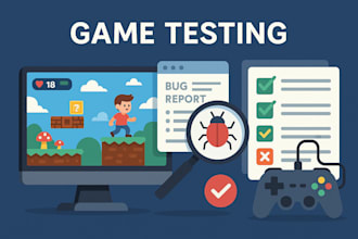 qa test your video game for bugs, performance, and user experience