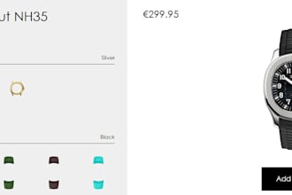 setup custom 2d 3d watch configurator with zakeke or kickflip on shopify