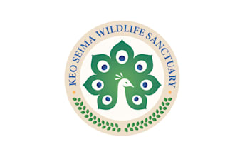 design amazing cambodian wildlife protected logo