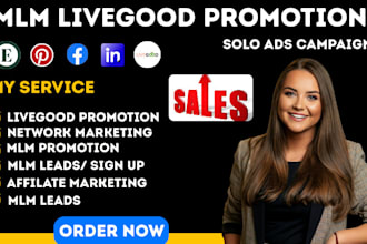 do organic livegood promotion live good tour MLM promotion for signup leads