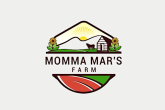 design exclusive super elegant logo for a family farm