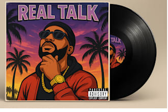 design a custom album or mixtape cover for your music