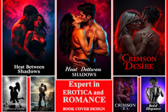 design erotica, romance and lgbtq romance ebook, book cover design