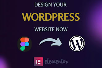 develop wordpress website with elementor