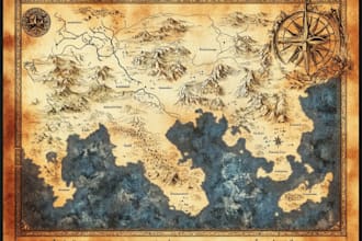 make your fantasy city map