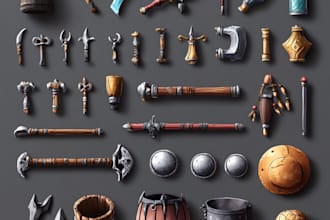 create props and accessories design for you