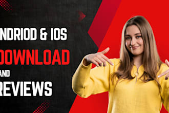provide mobile app promotion increase downloads reviews