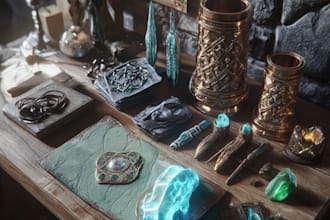 create props and accessories for your game art
