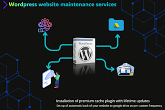 set up auto back up of your wordpress site to google drive