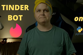 build tinder bot, bumble bot, chatbot, onlyfans bot, dating bot, crypto bot