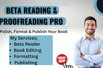 do beta reader proofreading publishing book copy editor formatting critique