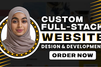 develop a custom full stack or wordpress website from figma design
