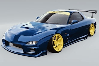 custom 3d car,assetto corsa mod,body kit,steering wheels,drift racing,livery car