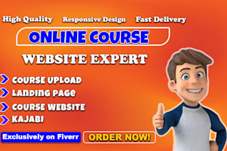 do online course website thinkific teachable kajabi website sales funnel