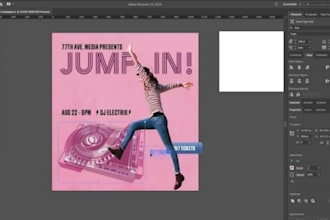do graphic design, adobe photoshop, adobe illustrator and coreldraw
