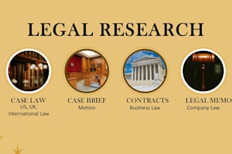 do legal research,case law,memo,drafting,letters