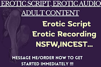 write erotic script nsfw gay lesbian fantasy bdsm romance story