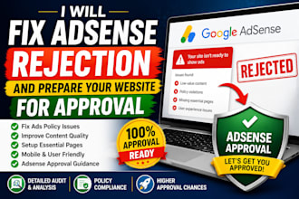 fix adsense rejection issues and prepare your website for approval