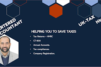 prepare and file UK ltd company accounts and corporation tax return
