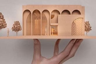 make architectural physical model for your project