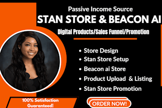do stan store setup beacons ai store setup stan store marketing SEO marketing