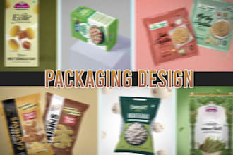 do pouch design, food packaging, box packaging