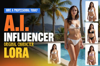 create a realistic ai model, ai influencer, onlyfans ai avatar, nsfw face swap