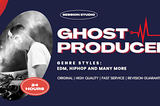 create a unique edm banger as your ghost producer