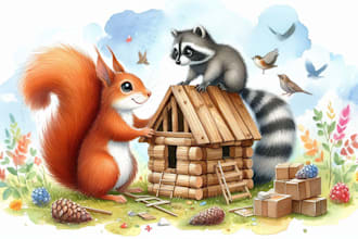draw children book illustrations