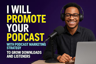 podcast promotion podcast marketing promote podcast on apple or spotify podcast