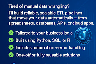 build custom etl pipelines to automate your data flow