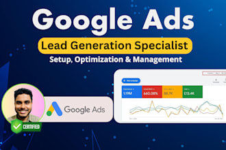 setup high converting google ads lead generation campaigns