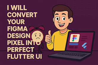 convert your figma design into a pixel perfect flutter UI