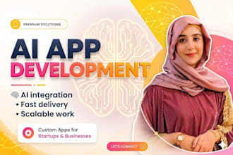 develop ai powered mobile app ai agent ai web app  ai chatbot app